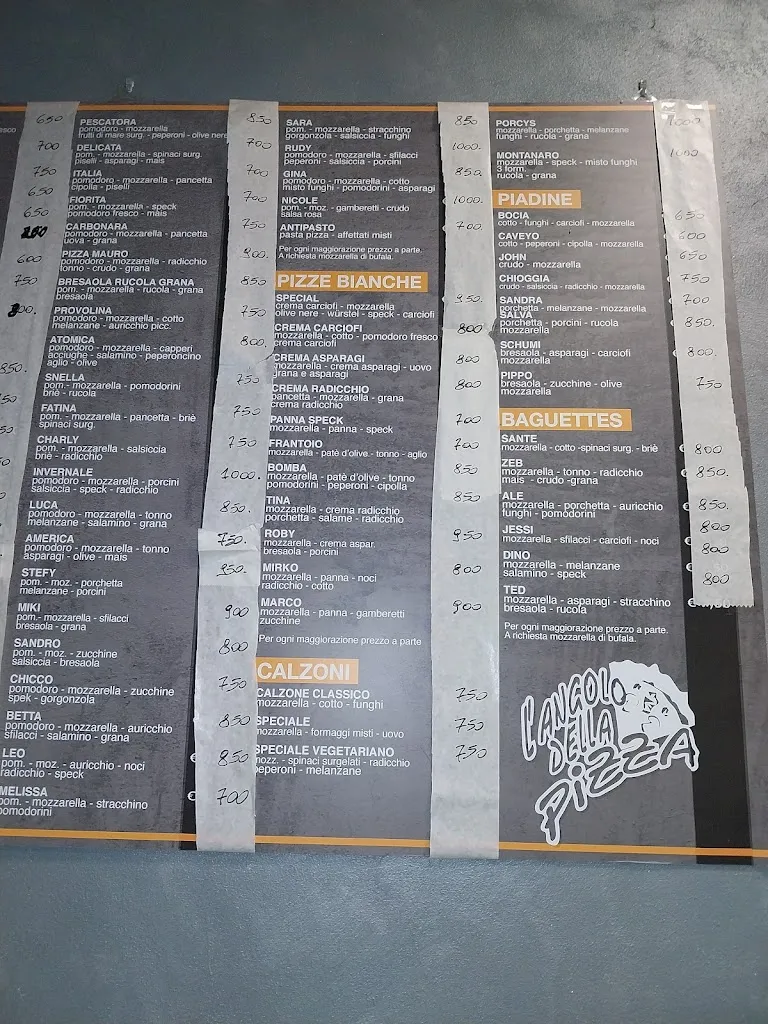 Menu_L'Angolo della Pizza di Franchin Marco_Cavarzere_image_2