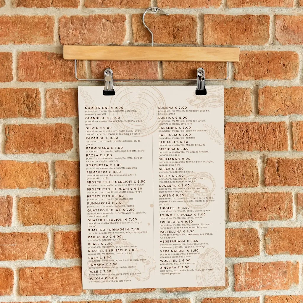 Menu_Pizzeria Number One_Cavarzere_image_3