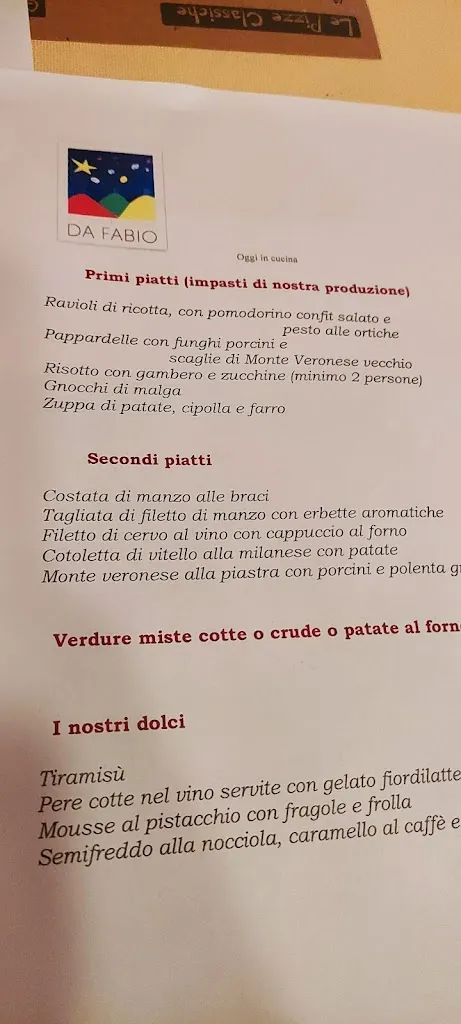 Menu_Ristorante Pizzeria Da Fabio_Cerro Veronese_image_1