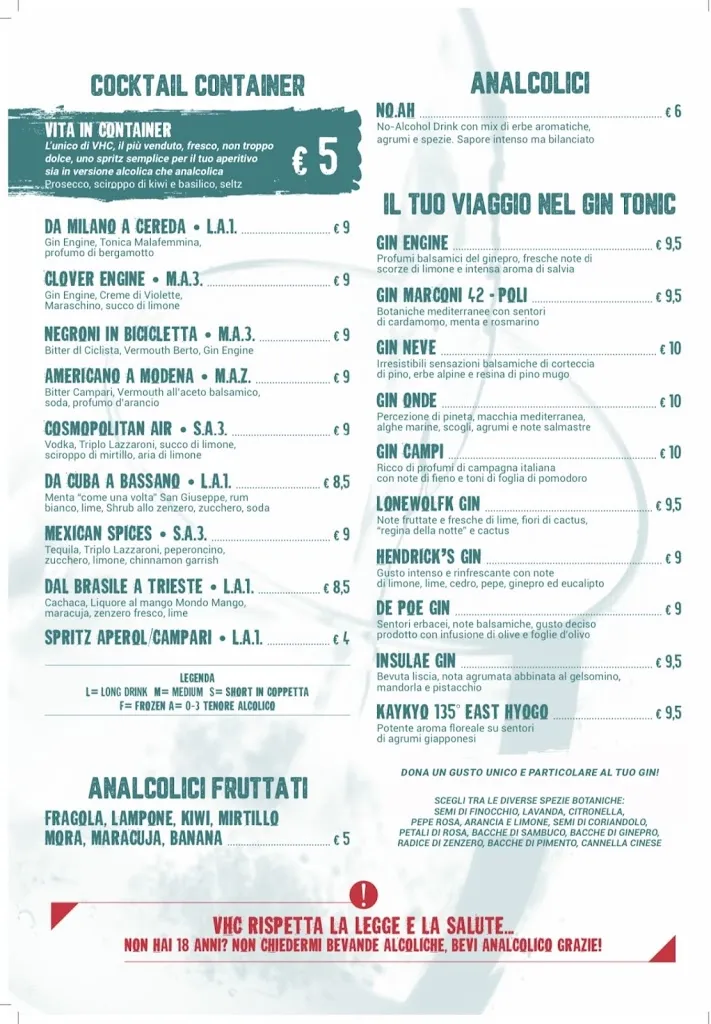 Menu_VHC Street Food & Cocktail Container - Cornedo Vicentino_Cereda-Cozza Cornedo_image_1