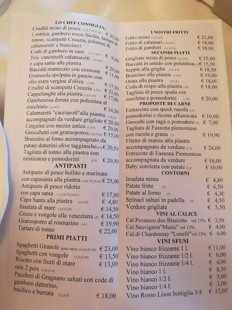Menu_Ristorante Il Girasole_Chiarano_image_1
