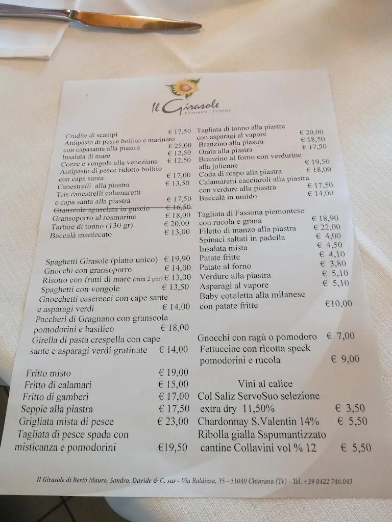 Menu_Ristorante Il Girasole_Chiarano_image_3