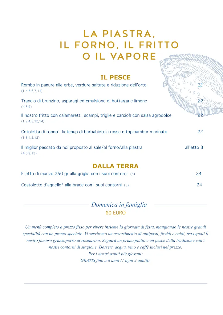 Menü_Ristorante Tajer D'Oro_Chiarano_Bild_4