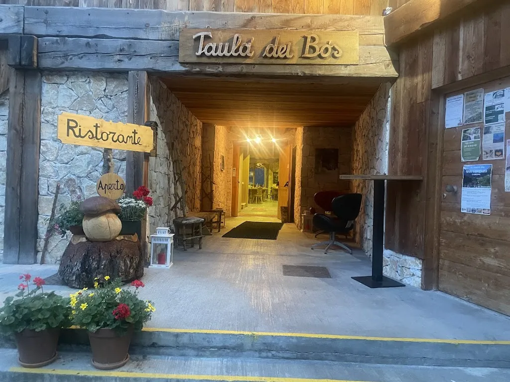 Taulà dei bos restaurant in Cibiana
