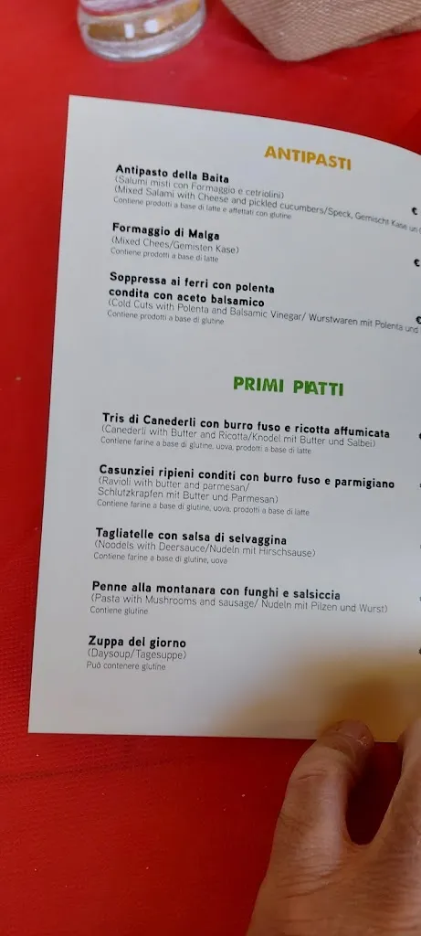 Menu_Baita Deona_Cibiana_immagine_3