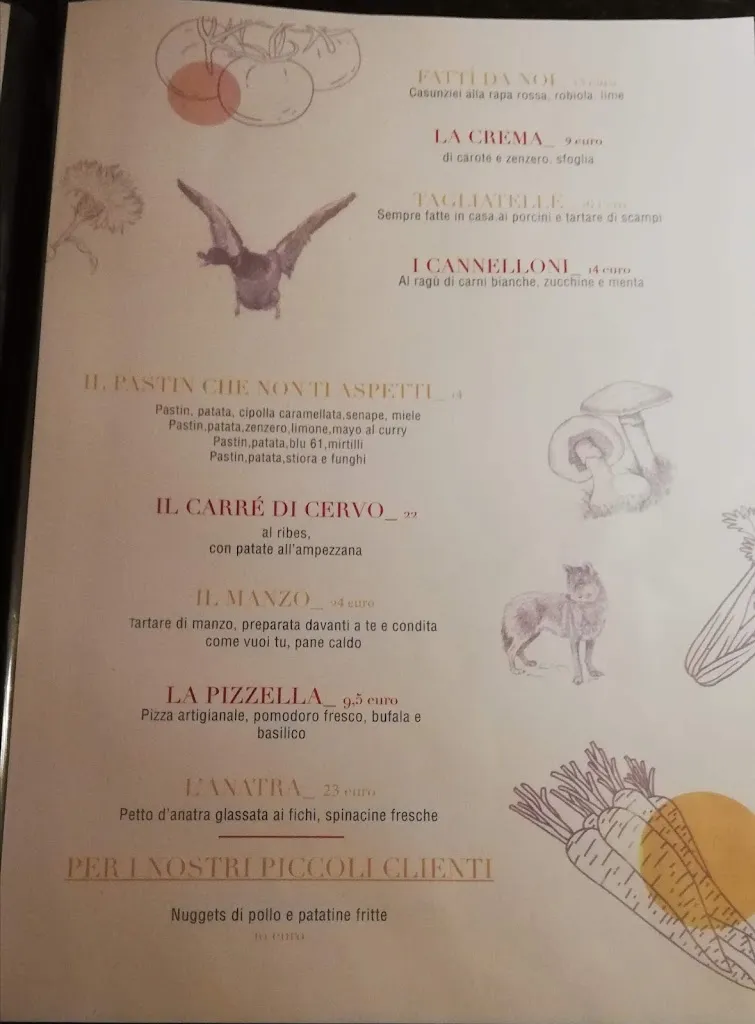 Menu_Ristorante @ La Locanda di Villa Gaia_Cibiana_image_3
