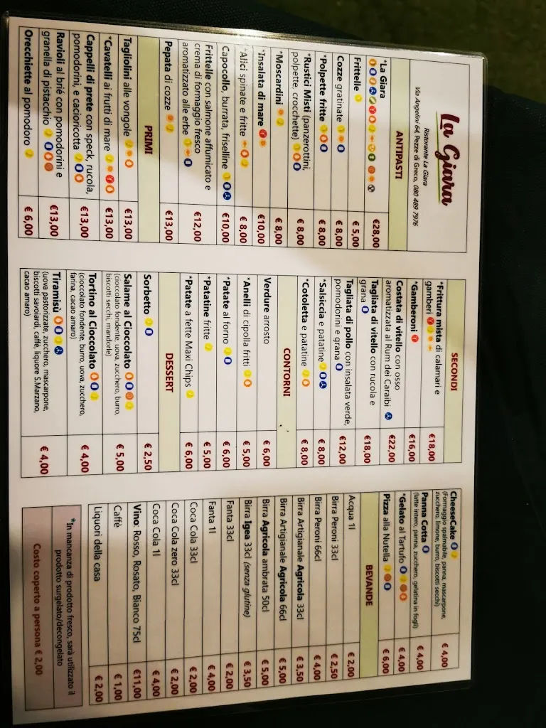 Menu_La Giara_Pezze di Greco_image_3