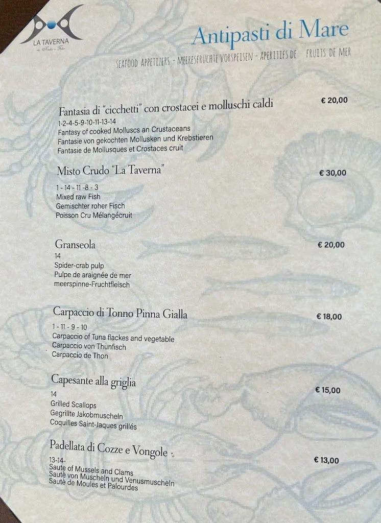 Menu_La Taverna_Chioggia_image_1
