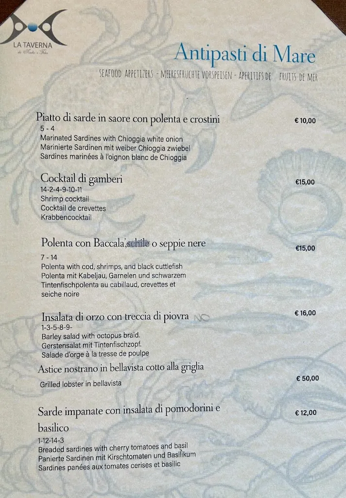 Menu_La Taverna_Chioggia_image_2