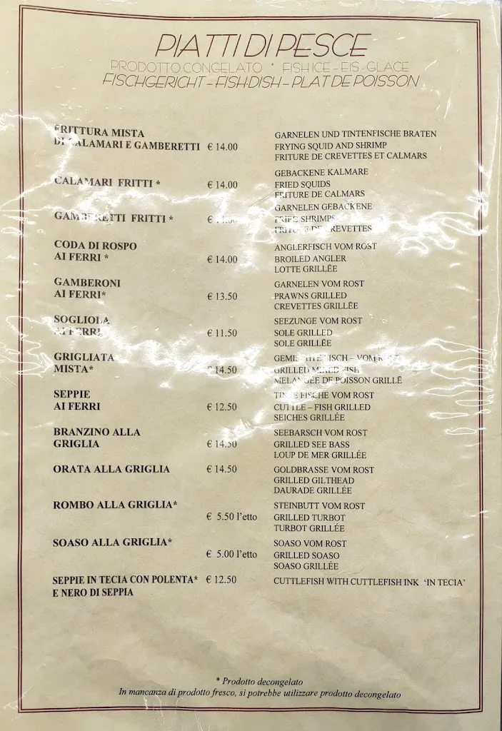 Menu_Ristorante Al Porto_Chioggia_image_1