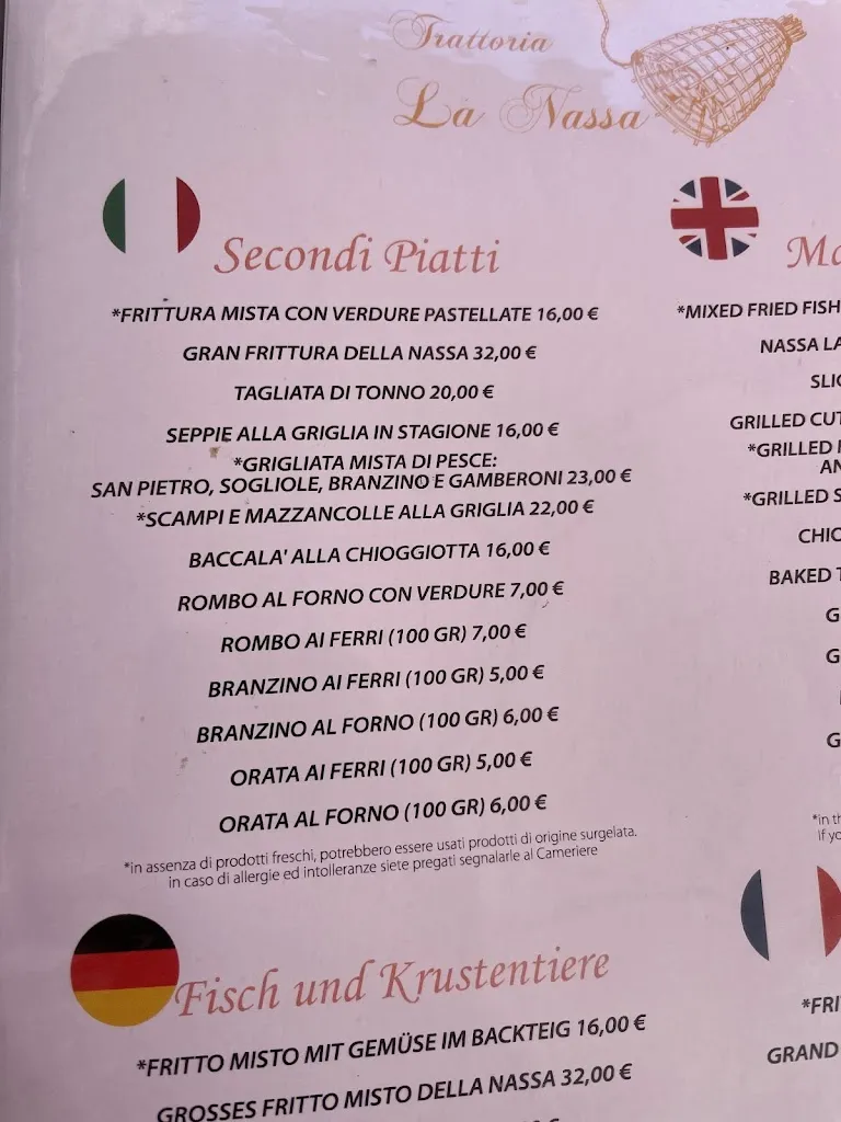 Menu_Trattoria La Nassa_Chioggia_image_2