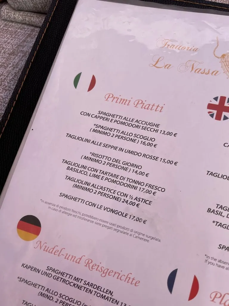 Menu_Trattoria La Nassa_Chioggia_image_3