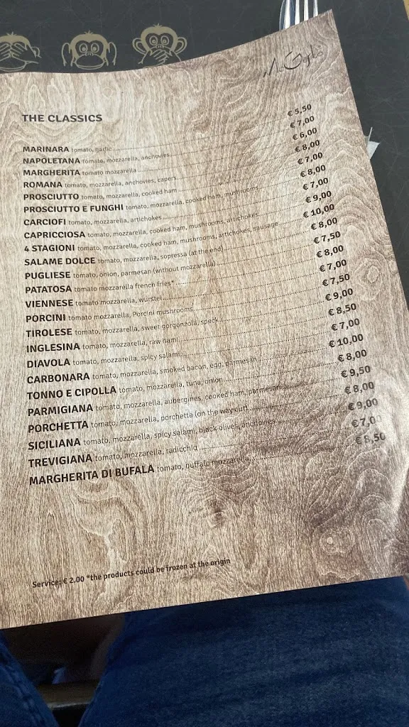 Menu_Pizzeria MeGusta_Chioggia_image_2