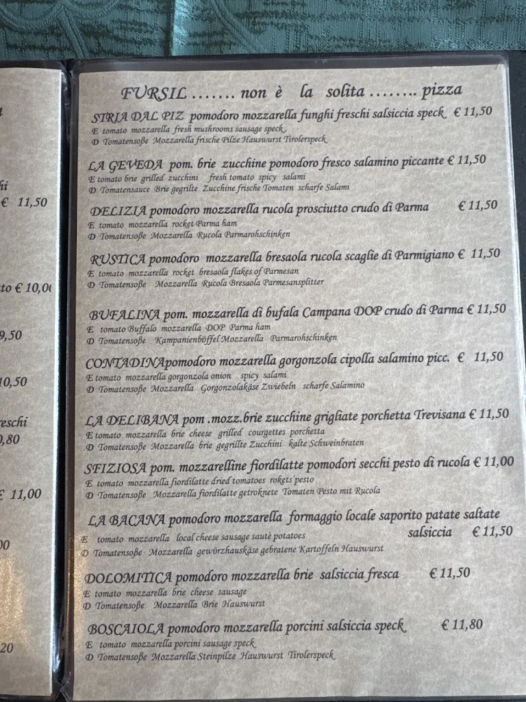 Menu_Pizzeria ristorante Fursil_Colle Santa Lucia_image_4
