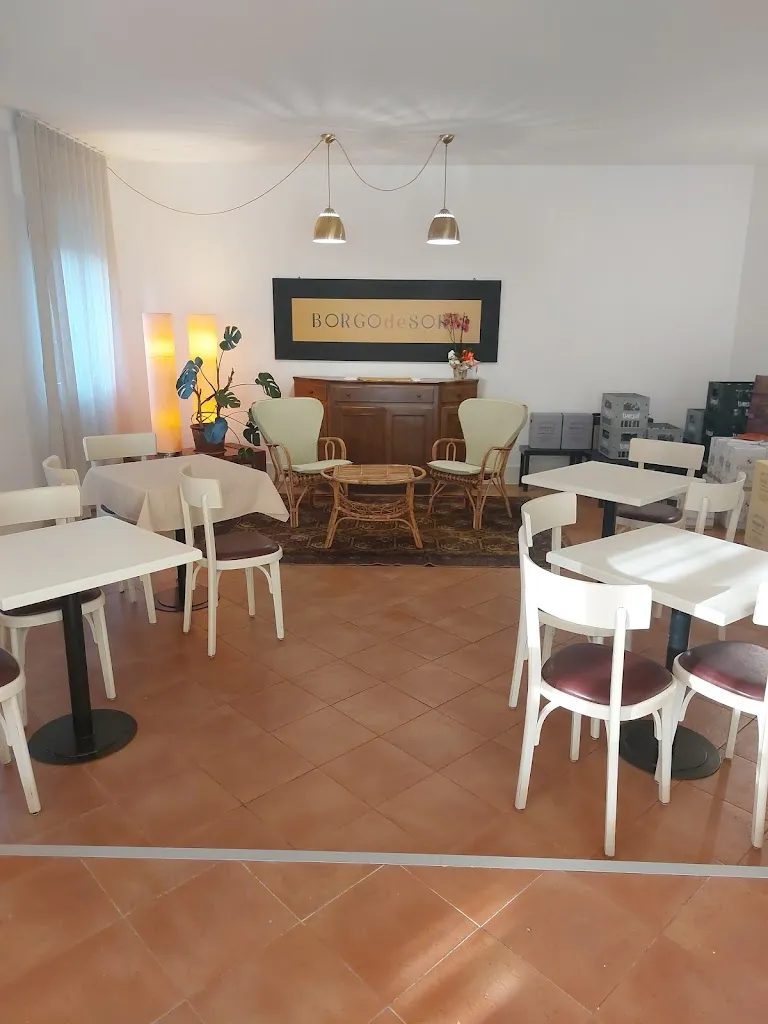 Borgo de Sora osteria con cucina restaurant in Colle Umberto