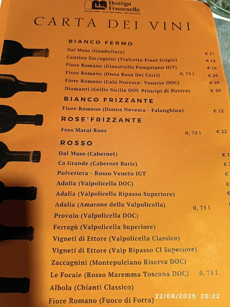 Menu_Botéga Fosseselle_Cologna Veneta_image_4