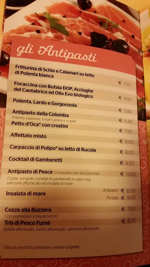 Menu_Ristorante Pizzeria La Colomba_Colognola ai Colli_immagine_4