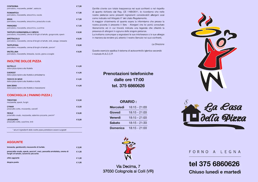 Menu_La Casa Della Pizza_Colognola ai Colli_image_2