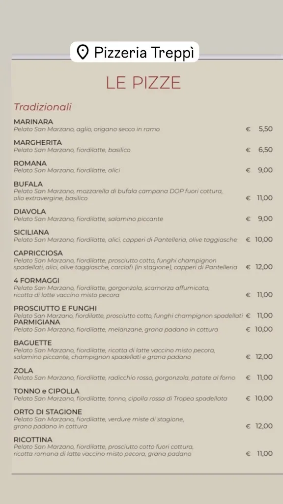 Menu_Pizzeria Treppi'_Colognola ai Colli_image_1