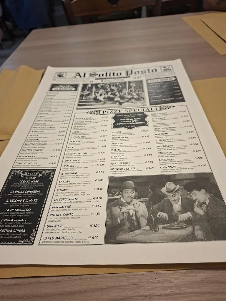 Menü_Al Solito Posto_Concordia Sagittaria_Bild_1