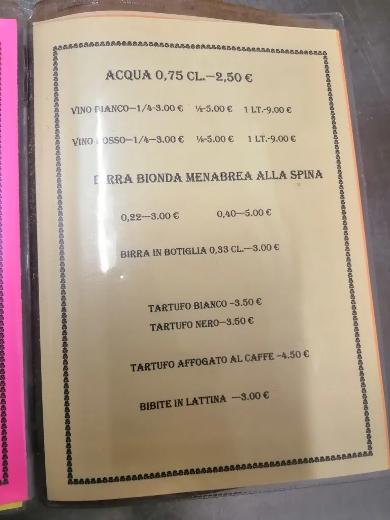 Menu_Trattoria Spaghetteria Al Corvo_Cordignano_image_4