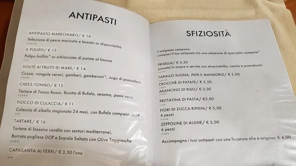 Menu_Pizzeria Ristorante Marechiaro_Cittadella_image_2