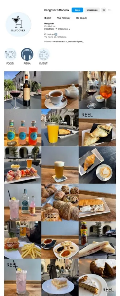 Hangover restaurant in Cittadella