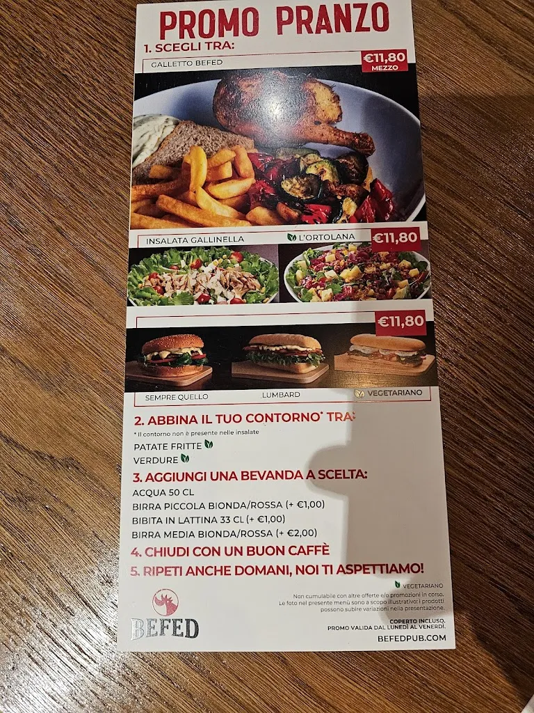 Menu_BEFED Brew Pub Cittadella_Cittadella_image_4