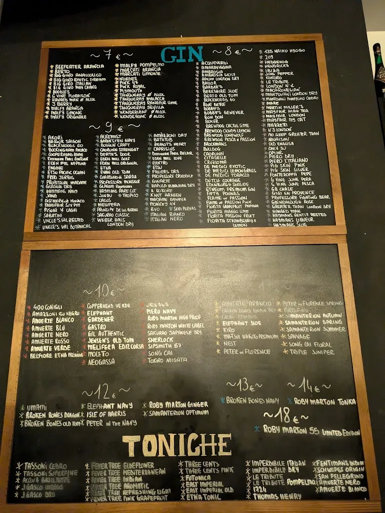 Menu_Patrick's Winery Enoteca & Gineria_Cittadella_immagine_1