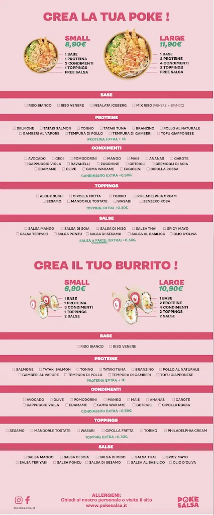 Menu_POKE SALSA - Cittadella_Cittadella_image_1