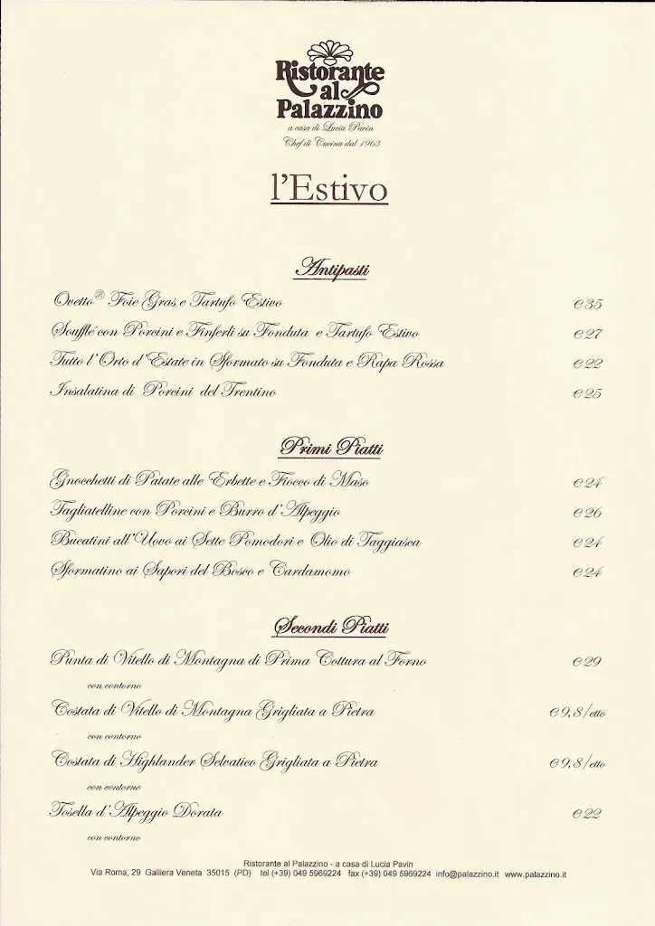 Menu_Al Palazzino a casa di Lucia Pavin_Cittadella_image_1