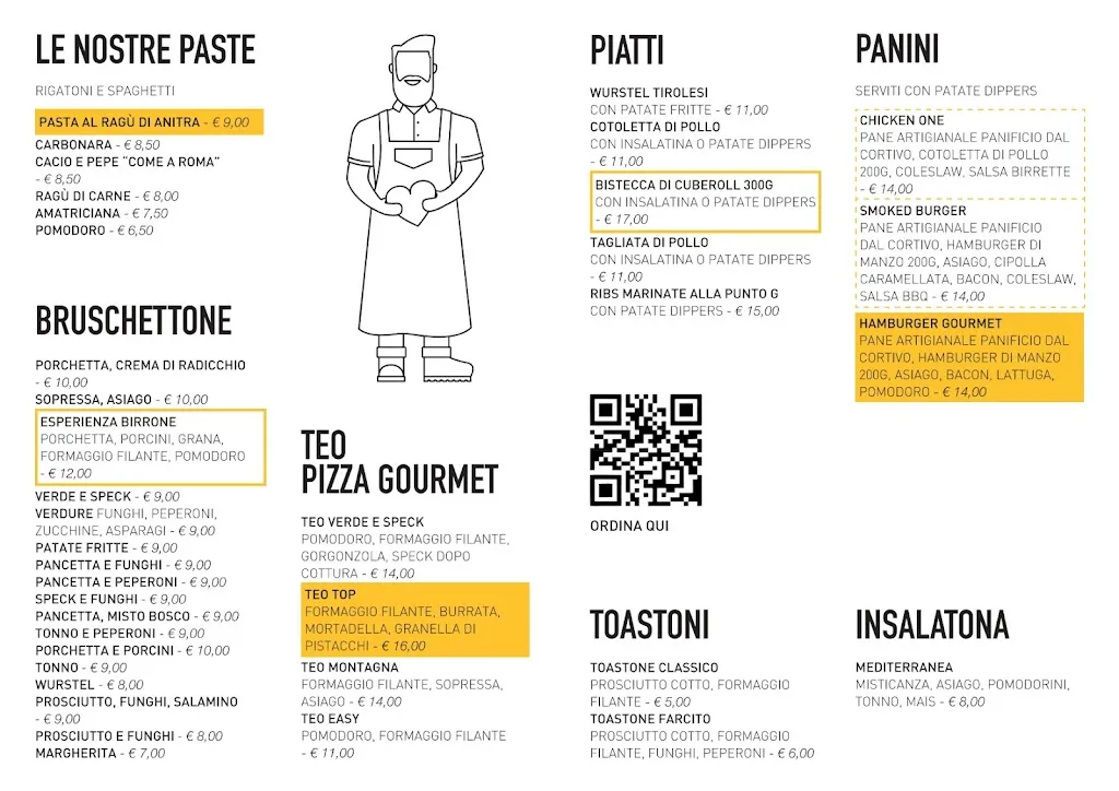 Menu_Birrette Cittadella - Beer Bar & Comfort Food_Cittadella_image_1