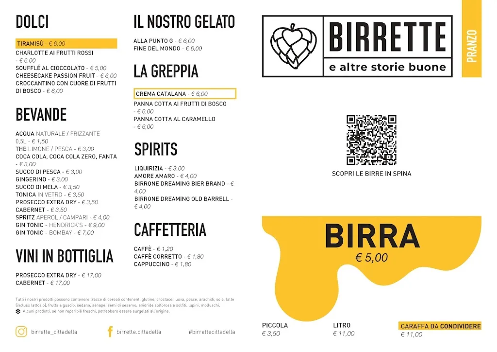 Menu_Birrette Cittadella - Beer Bar & Comfort Food_Cittadella_image_2