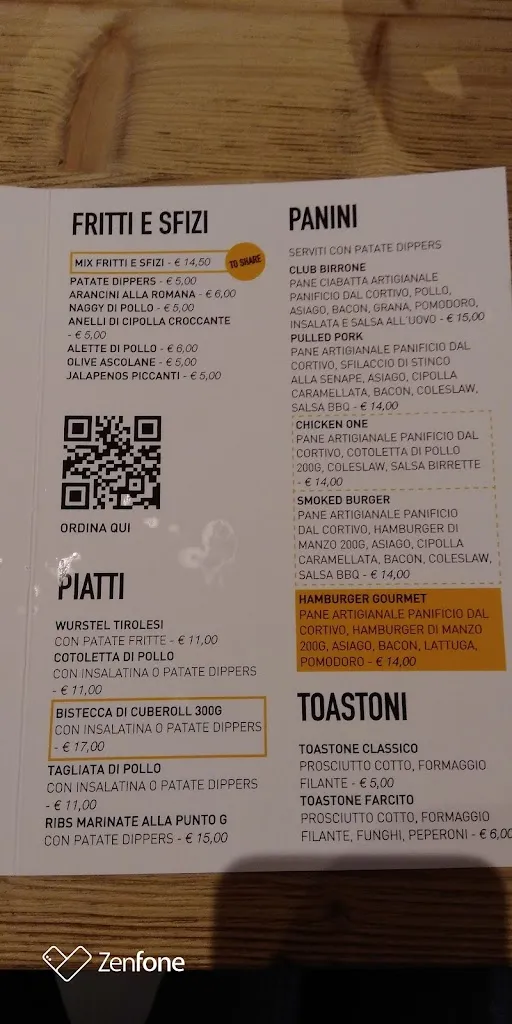 Menu_Birrette Cittadella - Beer Bar & Comfort Food_Cittadella_image_4