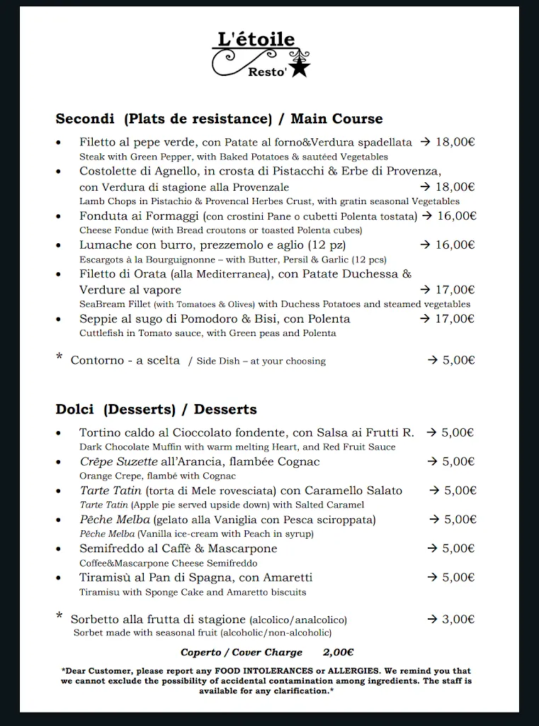Menu_L'étoile Resto'_Cornuda_image_1