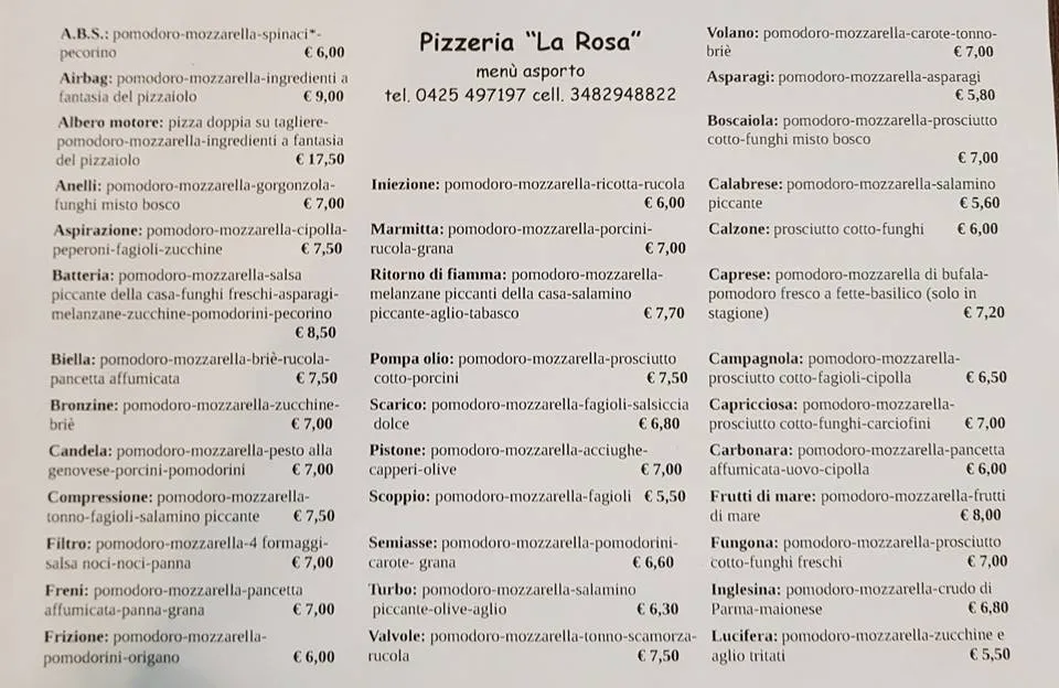 Menu_La Rosa_Costa di Rovigo_image_1