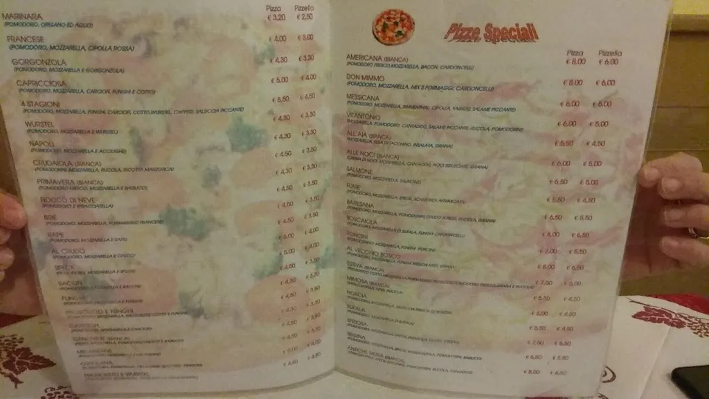 Menu_Pizzeria Antiche Mura Di Zaccaro Nicola_Palo del Colle_immagine_4