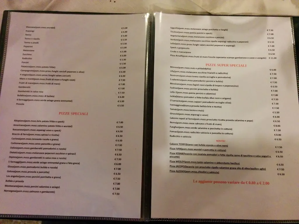 Menü_Le Fornaci da Lello_Costabissara_Bild_3