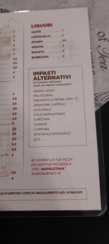 Menu_PIZZERIA L’ARTISTA_Palo del Colle_image_2