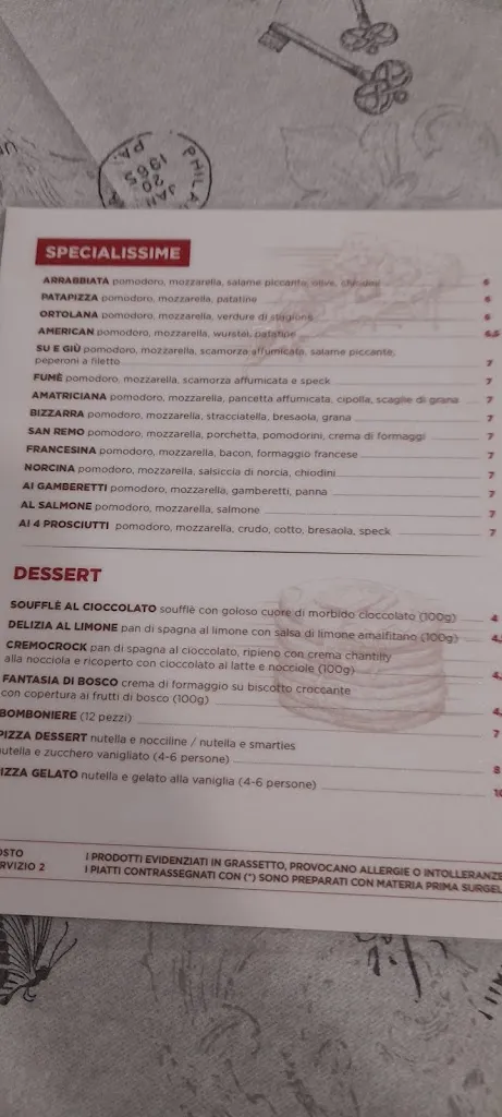 Menu_PIZZERIA L’ARTISTA_Palo del Colle_image_3