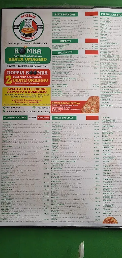 Menu_Pizzeria Primavera_Costabissara_image_1