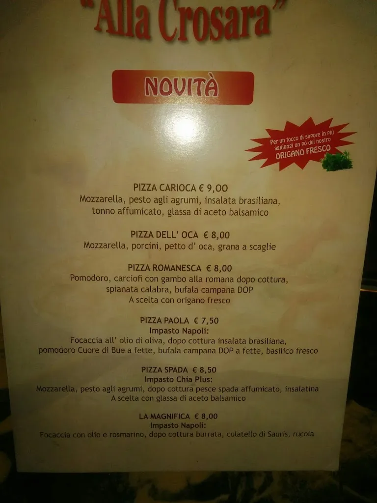 Menu_La Crosara CREAZZO_Creazzo_immagine_2