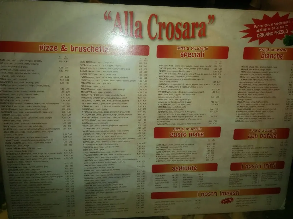Menu_La Crosara CREAZZO_Creazzo_immagine_3