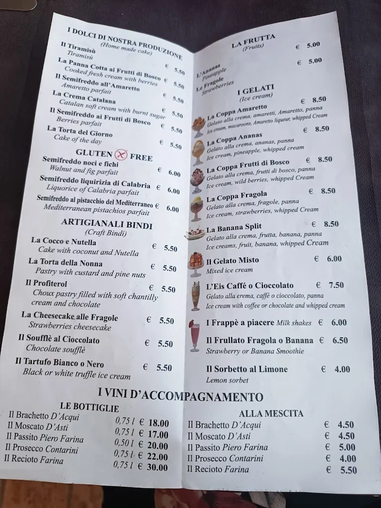 Menü_Ristorante Miralago Costermano_Costermano_Bild_1