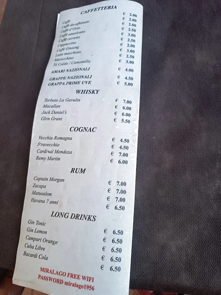 Menü_Ristorante Miralago Costermano_Costermano_Bild_2