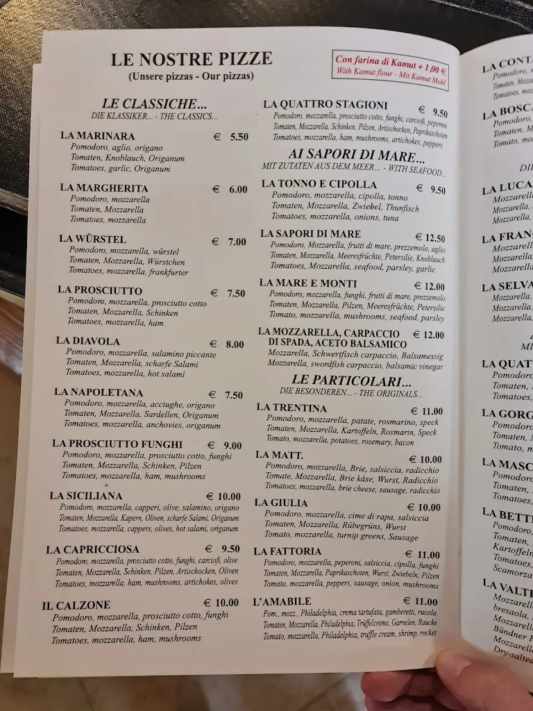 Menü_Ristorante Miralago Costermano_Costermano_Bild_4