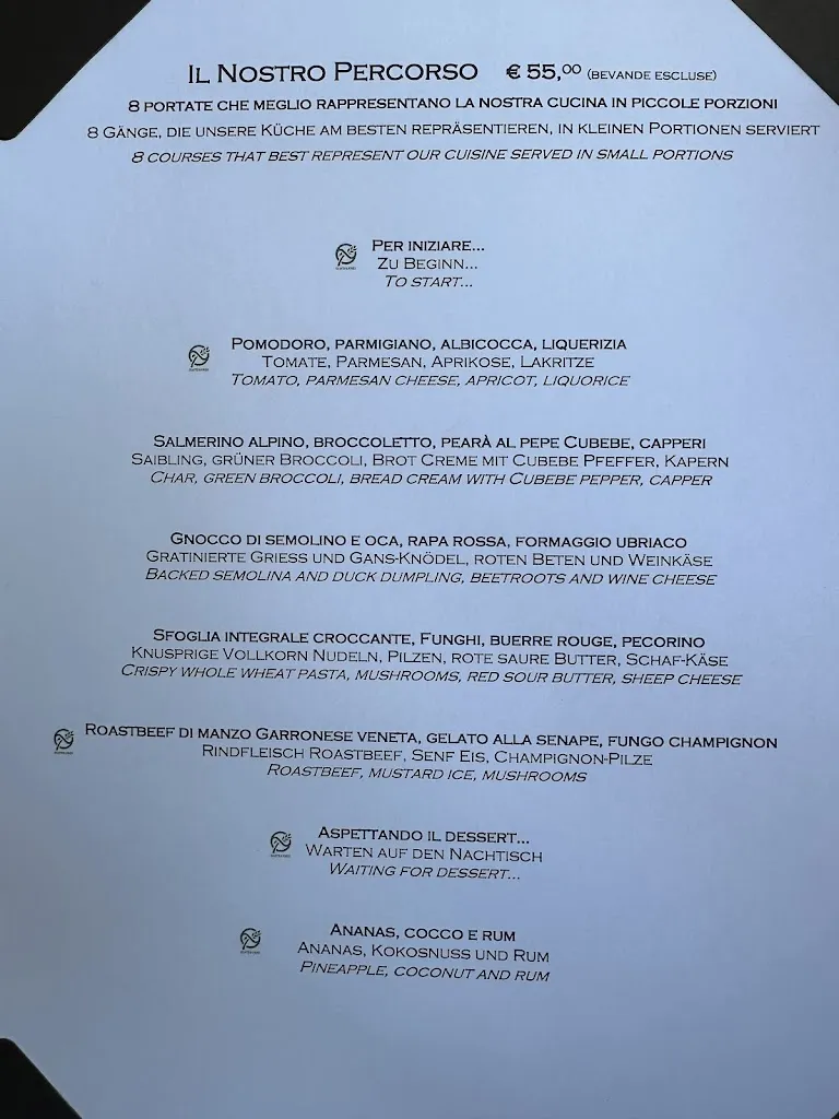 Menü_Osteria dai Coghi_Costermano_Bild_1