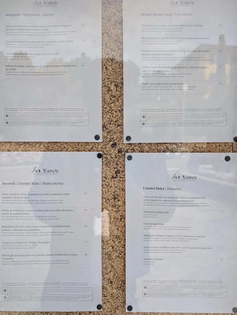 Menü_Ristorante San Michele_Costermano_Bild_4