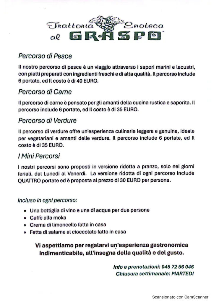 Menü_Al Graspo_Costermano_Bild_1