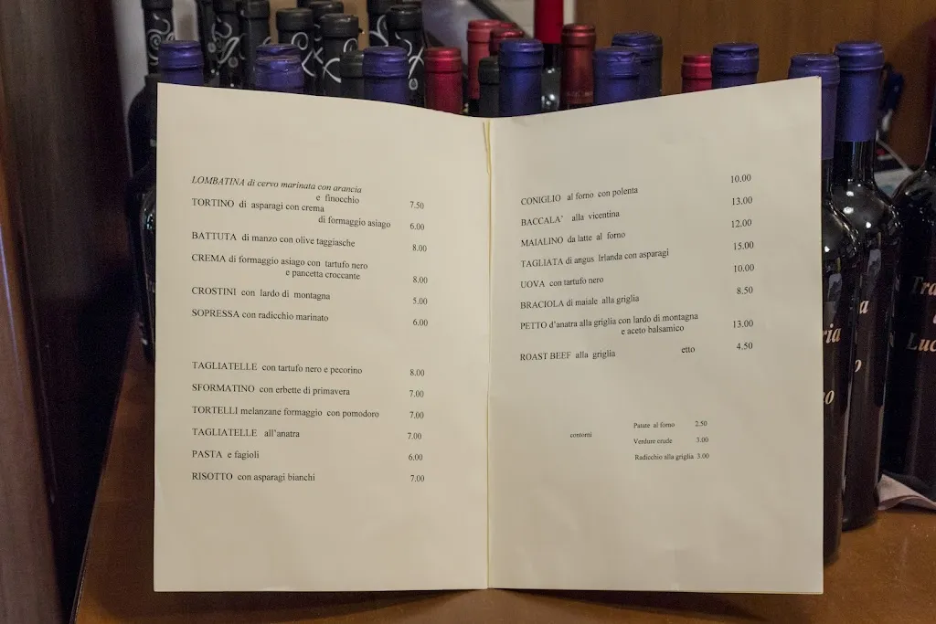 Menu_Trattoria / braceria Da Luciano_Crocetta del Montello_immagine_1
